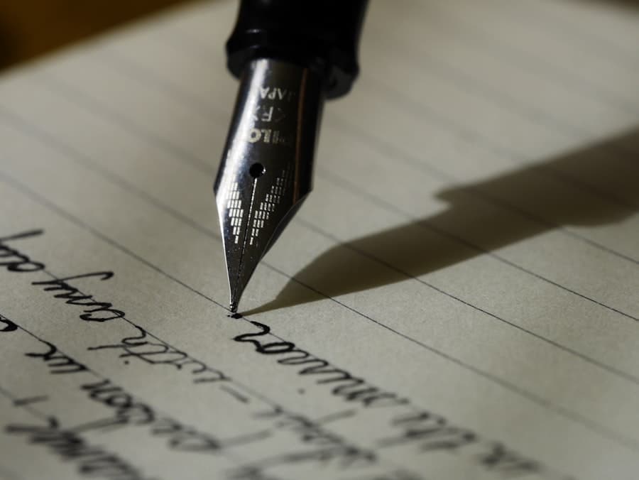 Pluma de escritor